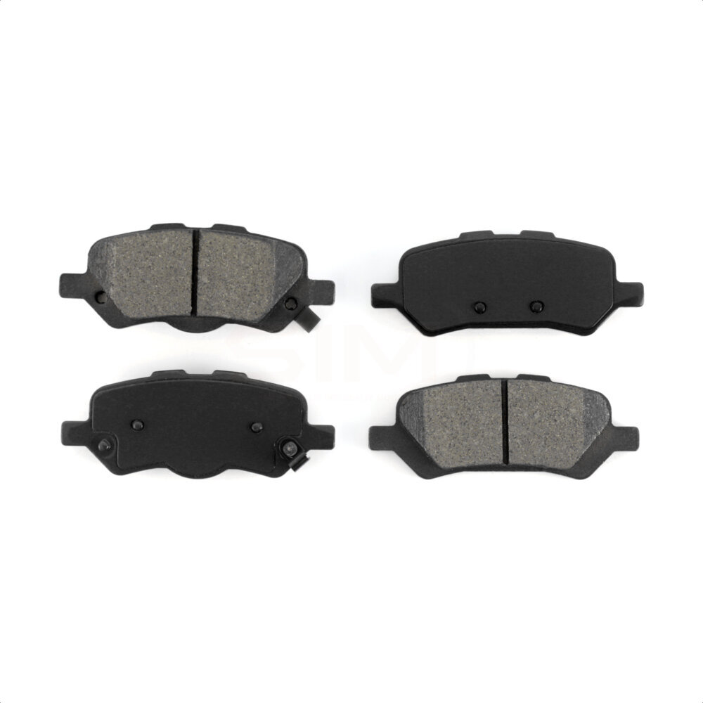 Rear Semi-Metallic Disc Brake Pads SIM-1402 For 2009-2016 Toyota Venza