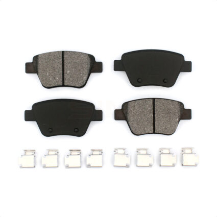 Rear Semi-Metallic Disc Brake Pads SIM-1456 For Volkswagen Jetta Golf Beetle Passat GTI Audi Eos A3