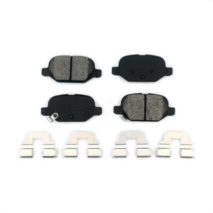 Rear Semi-Metallic Disc Brake Pads SIM-1569 For 2012-2019 Fiat 500
