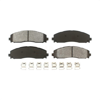 Rear Semi-Metallic Disc Brake Pads SIM-1691 For Ford F-350 Super Duty F-250 F-450