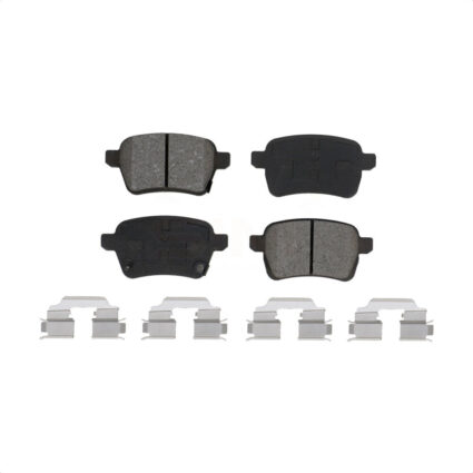 Rear Semi-Metallic Disc Brake Pads SIM-1722 For 2014-2020 Fiat 500L