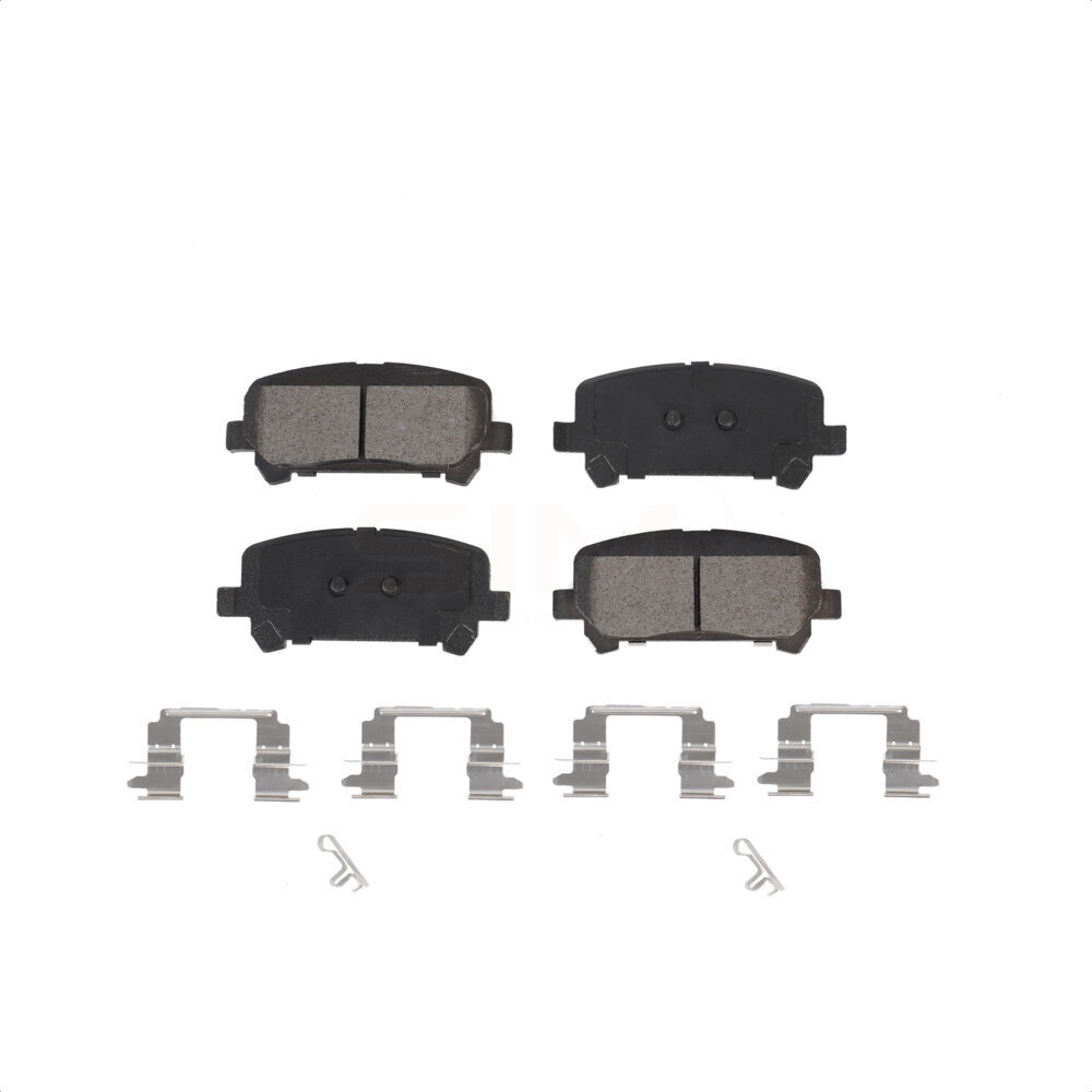 Rear Semi-Metallic Disc Brake Pads SIM-1806 For 2015-2020 Chevrolet Colorado GMC Canyon