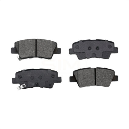 Rear Semi-Metallic Disc Brake Pads SIM-1813 For Hyundai Kia Kona Forte Sonata Soul Electric Elantra