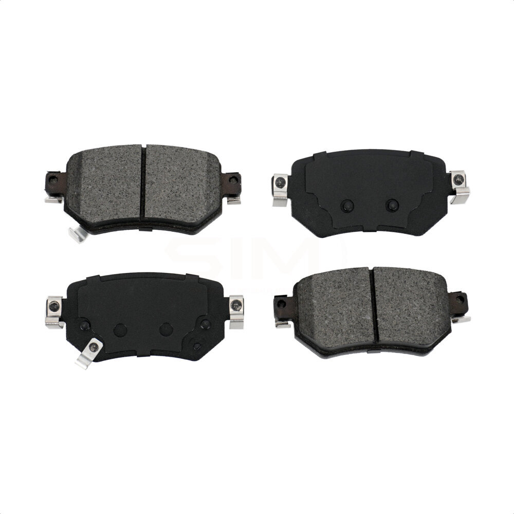 Rear Semi-Metallic Disc Brake Pads SIM-1874 For 2016-2021 Mazda 6