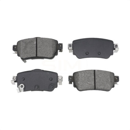 Rear Semi-Metallic Disc Brake Pads SIM-1965 For Nissan Rogue Sport Qashqai LEAF