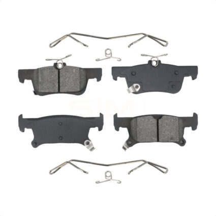 Rear Semi-Metallic Disc Brake Pads SIM-2025 For 16-19 Buick Envision With 288mm Diameter Rotor