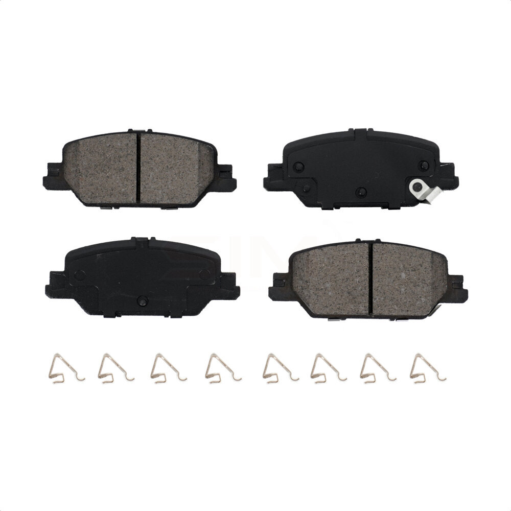 Rear Semi-Metallic Disc Brake Pads SIM-2037 For 2017-2024 Honda CR-V