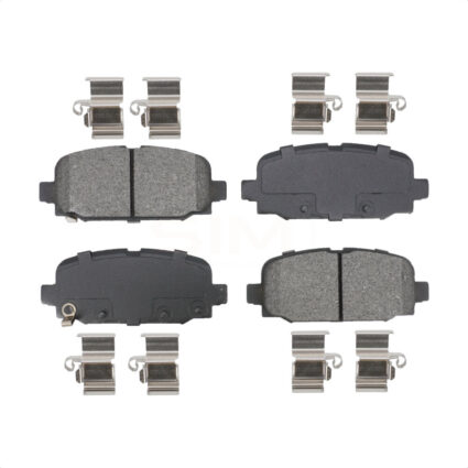 Rear Semi-Metallic Disc Brake Pads SIM-2081 For Jeep Compass