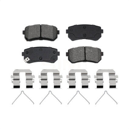 Rear Semi-Metallic Disc Brake Pads SIM-2188 For Hyundai Kona Kia Seltos