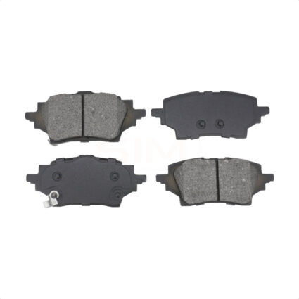 Rear Semi-Metallic Disc Brake Pads SIM-2202 For Toyota C-HR