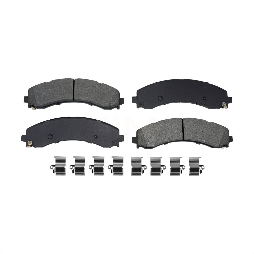 Rear Semi-Metallic Disc Brake Pads SIM-2224 For 2019-2022 Ram 3500 With Dual Wheels