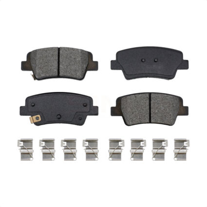 Rear Semi-Metallic Disc Brake Pads SIM-2395 For 2021-2024 Hyundai Elantra With Manual Parking