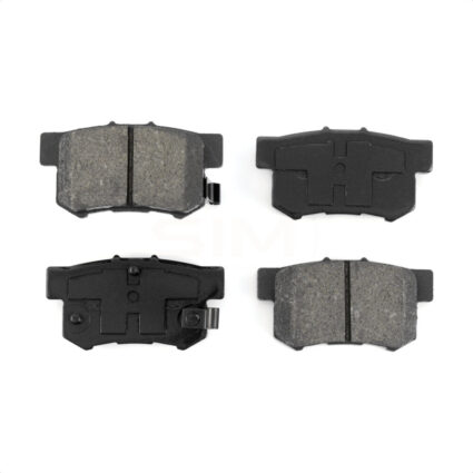 Rear Semi-Metallic Disc Brake Pads SIM-537 For Honda Civic Acura Accord Suzuki CR-V SX4 ILX TL RDX