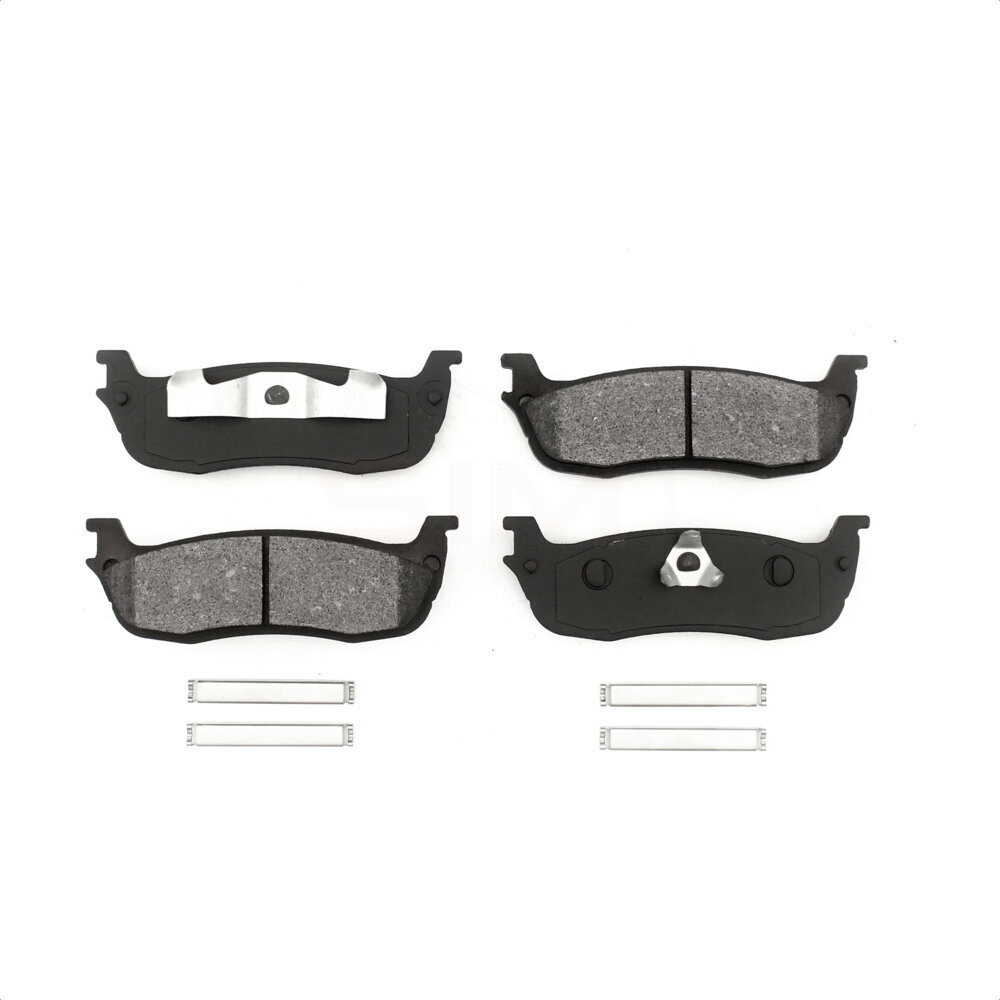 Rear Semi-Metallic Disc Brake Pads SIM-711 For Ford F-150 Lincoln Town Car F-250 HD Expedition