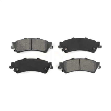 Rear Semi-Metallic Disc Brake Pads SIM-792 For Chevrolet GMC Silverado 1500 Sierra Cadillac DTS 3500