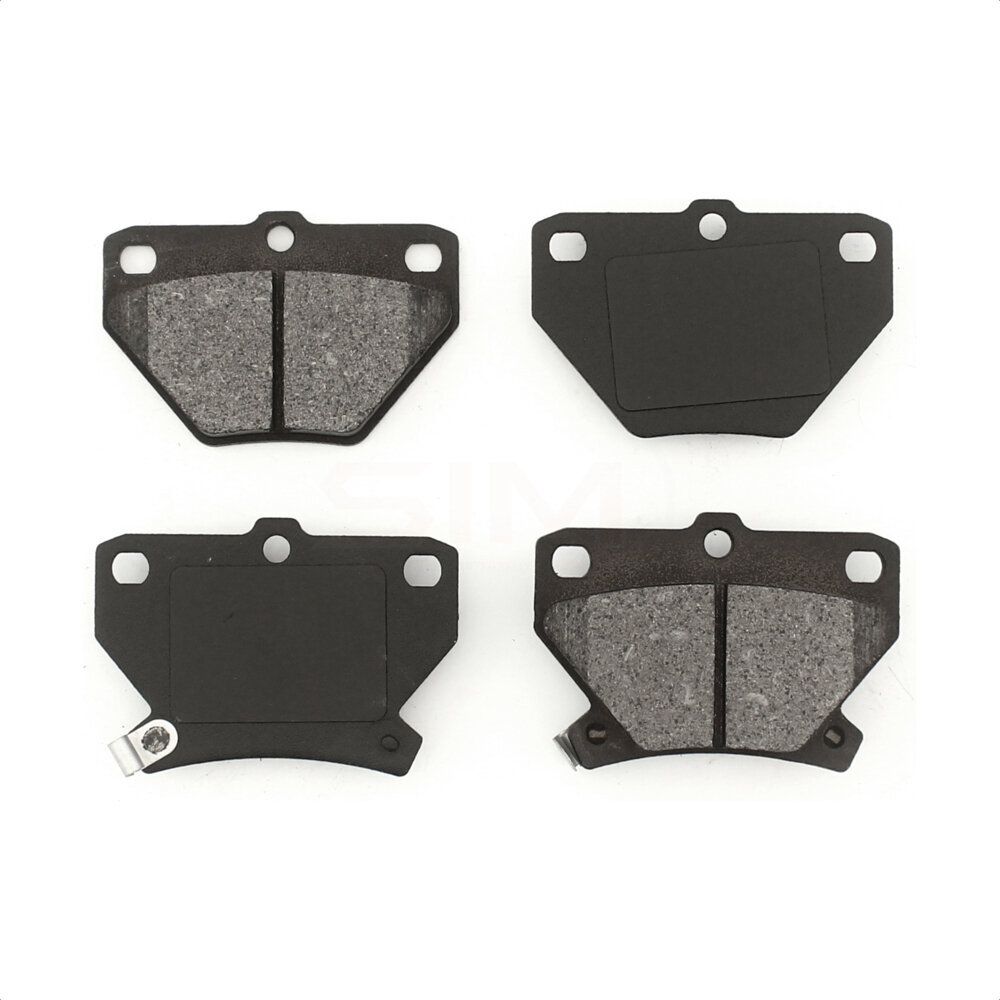 Rear Semi-Metallic Disc Brake Pads SIM-823 For Toyota Corolla Matrix Pontiac Vibe Celica