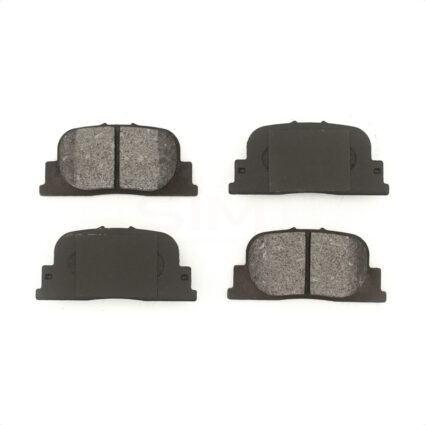 Rear Semi-Metallic Disc Brake Pads SIM-835 For Toyota Camry Lexus ES300 Scion tC