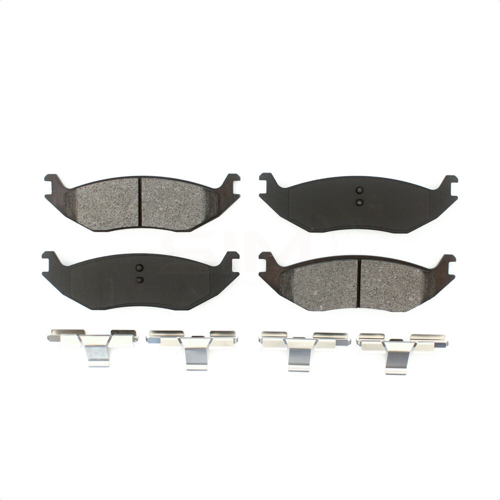 Rear Semi-Metallic Disc Brake Pads SIM-967 For Ram 1500 Classic Dodge Durango Chrysler Aspen Van