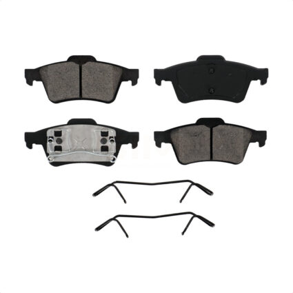 Rear Semi-Metallic Disc Brake Pads SIM-973 For Mazda 3 5 Saab 9-3