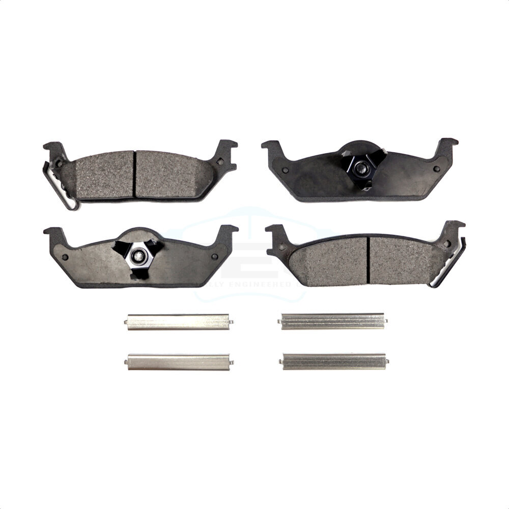 Rear Ceramic Disc Brake Pads TEC-1012 For Ford F-150 Lincoln Mark LT