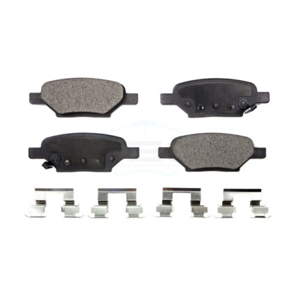 Rear Ceramic Disc Brake Pads TEC-1033 For Chevrolet Malibu Pontiac Cobalt G5 G6 Saturn Ion HHR Aura