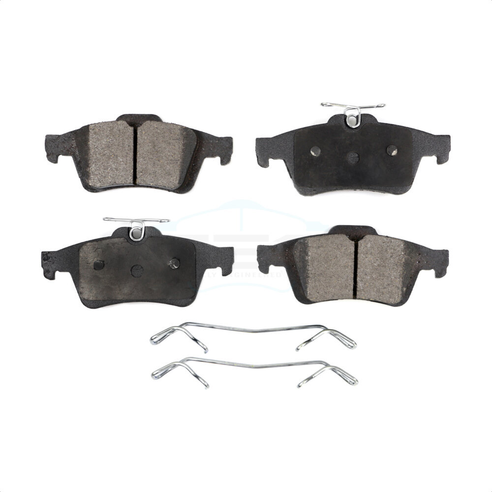 Rear Ceramic Disc Brake Pads TEC-1095 For Ford Mazda 3 Escape Focus 5 Chevrolet Cobalt Transit Volvo