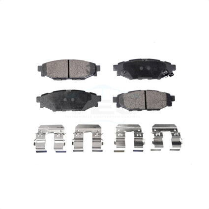 Rear Ceramic Disc Brake Pads TEC-1114 For Subaru Crosstrek Impreza Forester Outback XV WRX Legacy