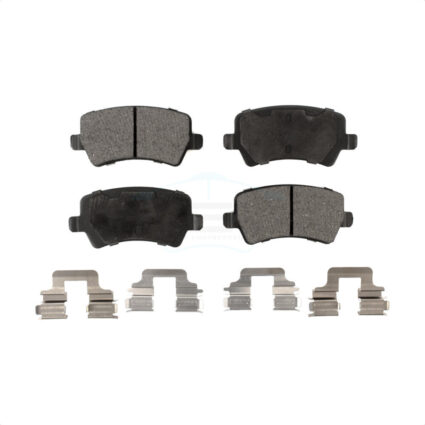 Rear Ceramic Disc Brake Pads TEC-1307 For Volvo XC60 XC70 S60 Land Rover Range Evoque V60 S80 Cross