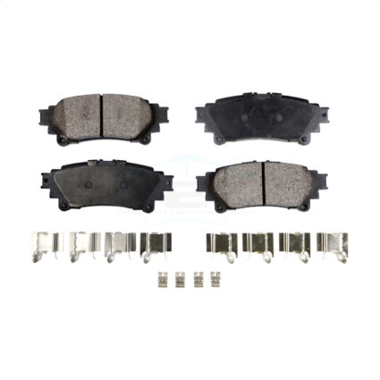 Rear Ceramic Disc Brake Pads TEC-1391 For Toyota Sienna Lexus Highlander RX350 Prius V IS300 IS350