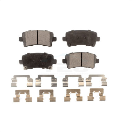 Rear Ceramic Disc Brake Pads TEC-1430 For Chevrolet Buick Malibu Impala LaCrosse Regal Cadillac XTS