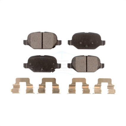 Rear Ceramic Disc Brake Pads TEC-1569 For 2012-2019 Fiat 500