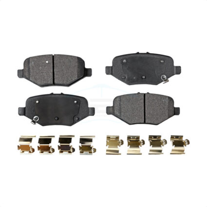 Rear Ceramic Disc Brake Pads TEC-1612 For Ford Explorer Flex Taurus Police Interceptor Sedan Lincoln