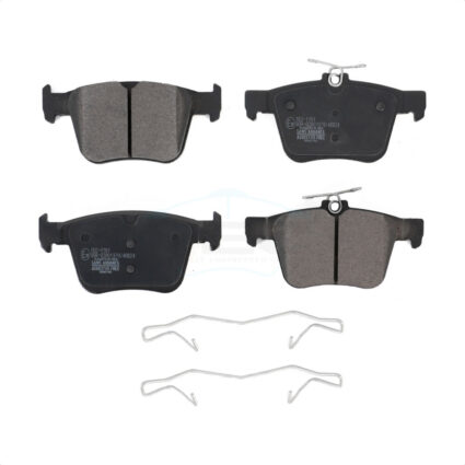 Rear Ceramic Disc Brake Pads TEC-1761 For Volkswagen Tiguan Jetta Audi Atlas Taos Q3 A3 Quattro Golf