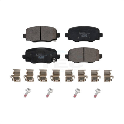 Rear Ceramic Disc Brake Pads TEC-1809 For Jeep Renegade Fiat 500X