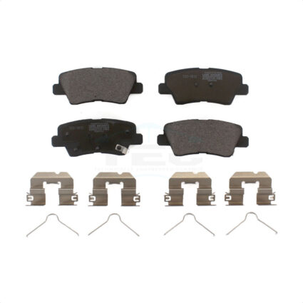 Rear Ceramic Disc Brake Pads TEC-1812 For Hyundai Elantra Kia Venue Rio Soul Rondo Niro Ioniq Accent