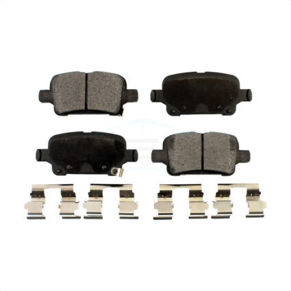 Rear Ceramic Disc Brake Pads TEC-1857 For Chevrolet Cruze Equinox GMC Terrain Bolt EV Malibu Volt