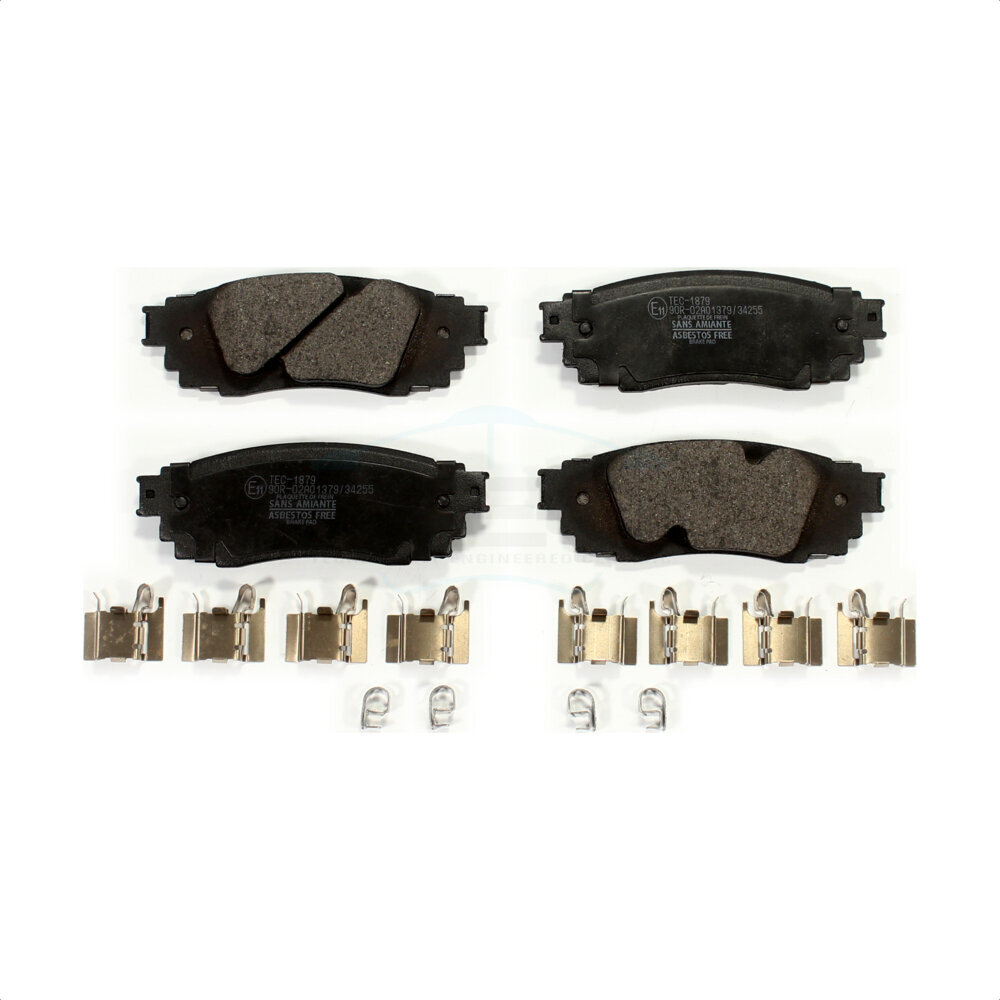Rear Ceramic Disc Brake Pads TEC-1879 For Lexus RX350 RX450h RX350L RX450hL