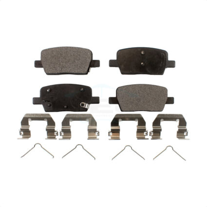 Rear Ceramic Disc Brake Pads TEC-1914 For Chevrolet Cadillac XT5 Traverse GMC Acadia Camaro Buick