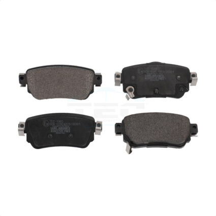 Rear Ceramic Disc Brake Pads TEC-1965 For Nissan Rogue Sport Qashqai LEAF