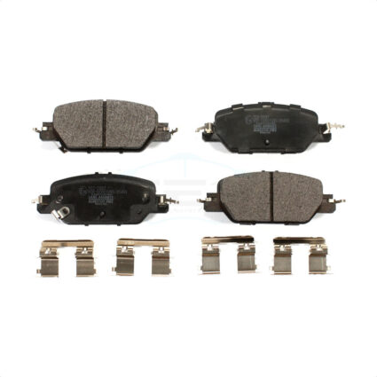 Rear Ceramic Disc Brake Pads TEC-2037 For 2017-2024 Honda CR-V
