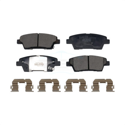 Rear Ceramic Disc Brake Pads TEC-2100 For 2018-2020 Genesis G80 5.0L 3.8L