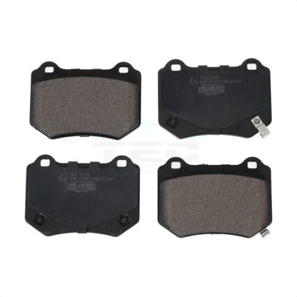 Rear Ceramic Disc Brake Pads TEC-2118 For 2018-2021 Subaru WRX STI