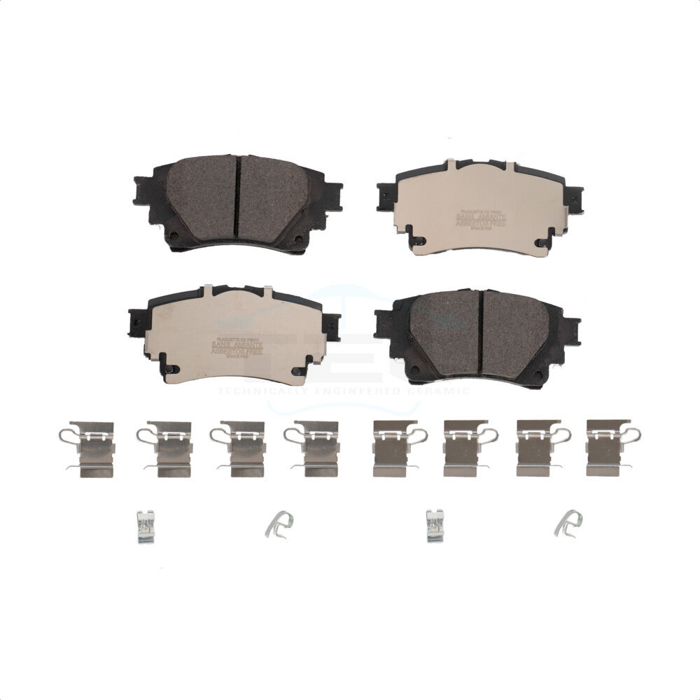 Rear Ceramic Disc Brake Pads TEC-2183 For Toyota Corolla