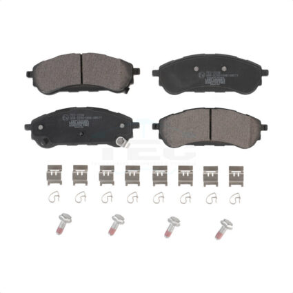 Rear Ceramic Disc Brake Pads TEC-2208 For 2019-2023 Ford Ranger