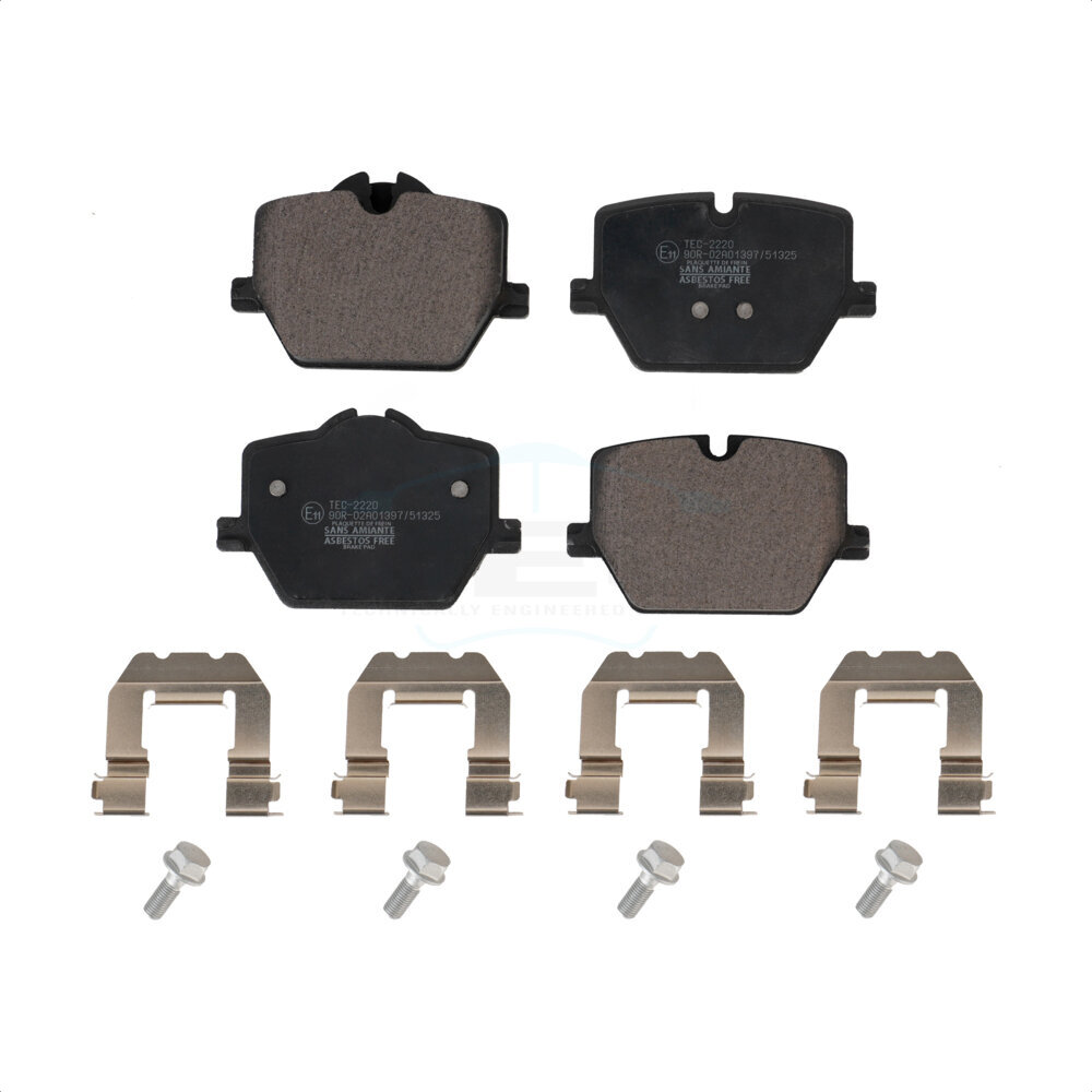 Ceramic Disc Brake Pads TEC-2220 For BMW 330i xDrive Ram 3500 M340i 430i M440i Z4 M240i i4 Gran 230i