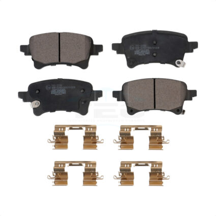 Rear Ceramic Disc Brake Pads TEC-2233 For Jeep Wrangler Gladiator