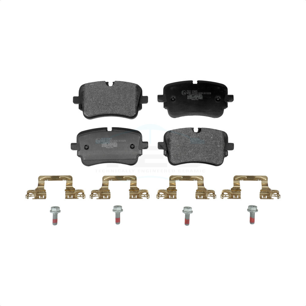 Rear Ceramic Disc Brake Pads TEC-2365 For Audi Q7 Q8 e-tron Quattro SQ8 Sportback SQ7 S6 A8 S8 S7 S