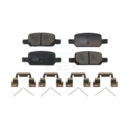 Rear Ceramic Disc Brake Pads TEC-2370 For 2021-2022 Chevrolet Colorado GMC Canyon