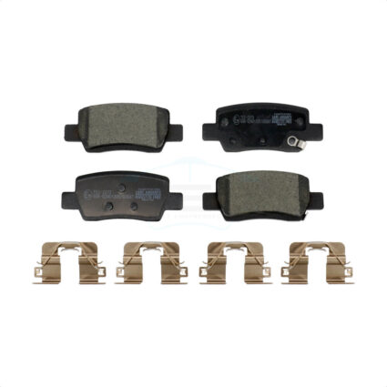 Rear Ceramic Disc Brake Pads TEC-2373 For Hyundai Elantra Kia Seltos With Electric Parking