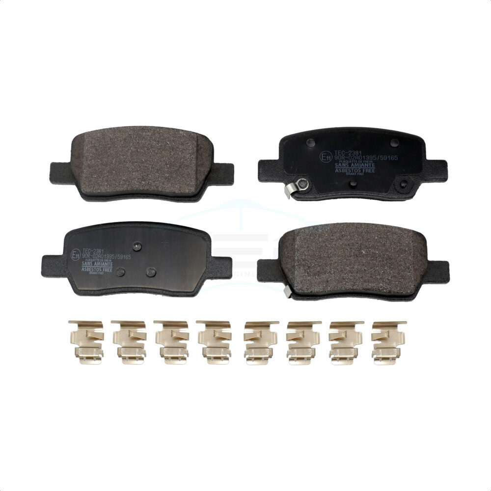 Rear Ceramic Disc Brake Pads TEC-2381 For Hyundai Kia Santa Fe Sorento Carnival Cruz